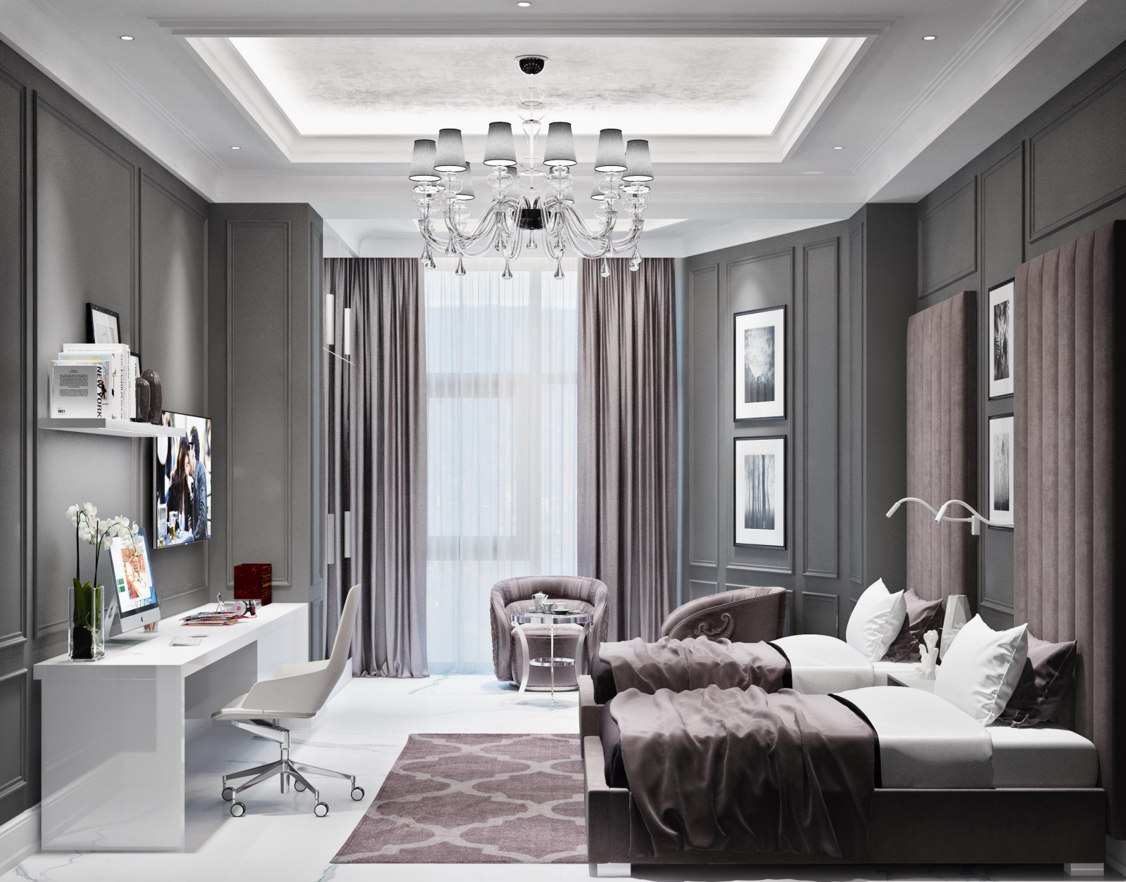 Проект дома с мебелью Gvarneri