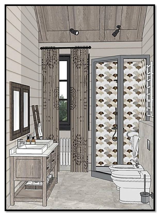 Деревянный дом на Истре