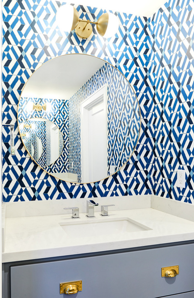 Bathroom - transitional bathroom idea in Phoenix