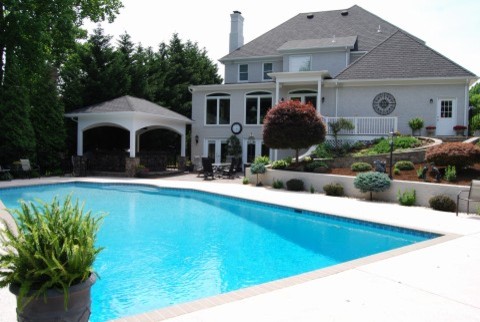 This is an example of a traditional pool in Other.