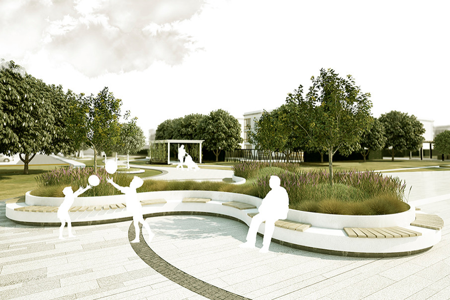 Концепция благоустройства и озеленения территории Центра водных видов  спорта