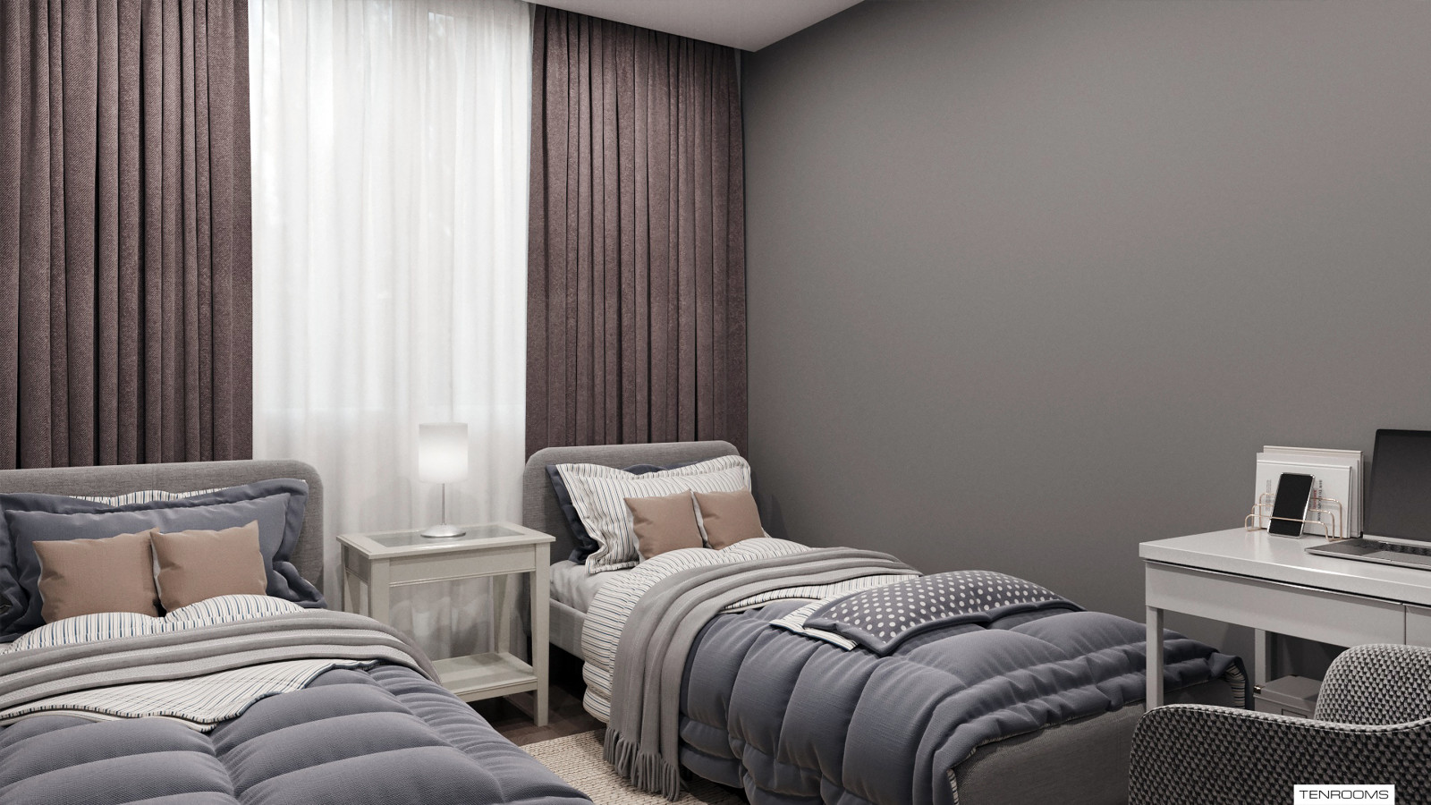 Apartamento en Las americas. Complejo Optimist. (3D-projecto)