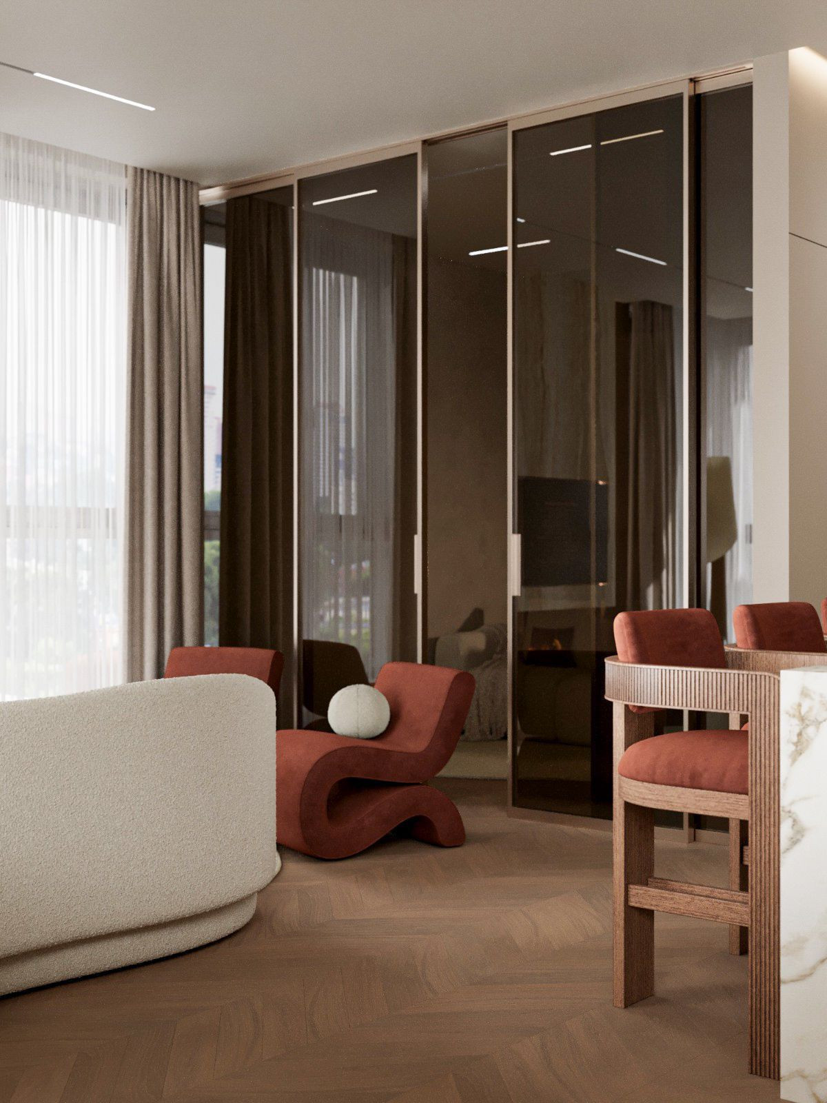 Скандинавская нежность для семьи с младенцем