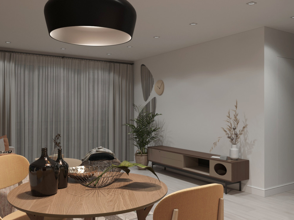 Вид на гостиную