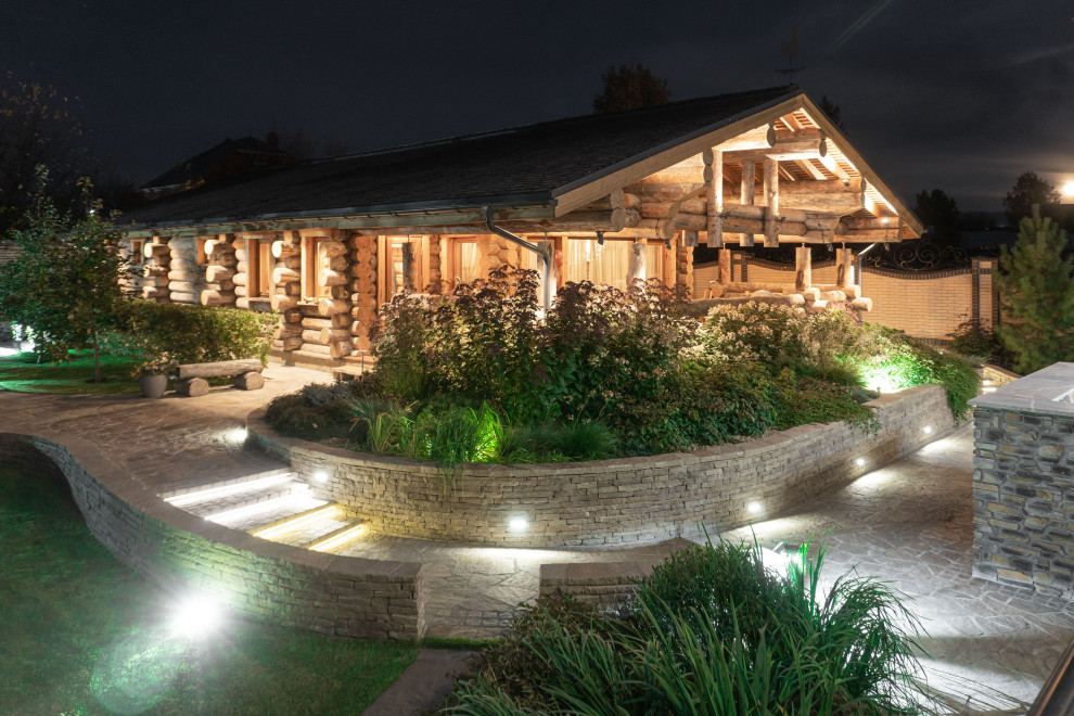 Ночная подсветка сада