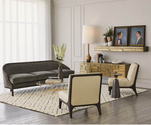 Abstract Block Floating Shelf - Transitional - Display And Wall Shelves ...