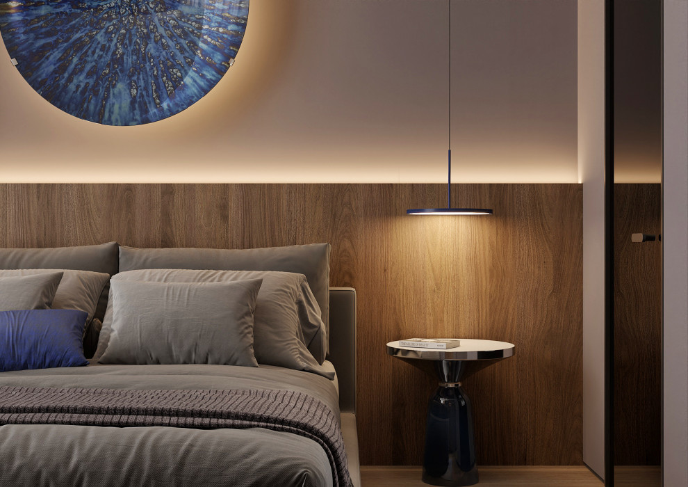 Спальня с цветом Электрик  Bedroom in Electic Colore