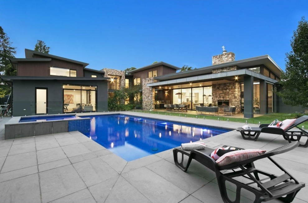 Park Orchards Pool Melbourne by Warrington Homes Houzz