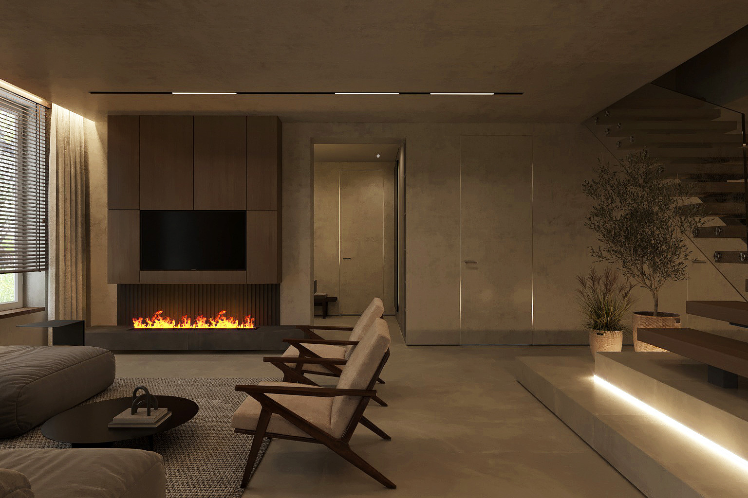 дом в стиле минимализм