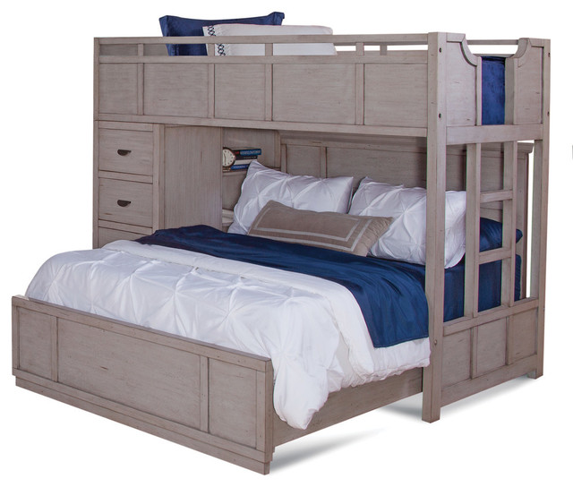 Twin Over Full Loft Bed Farmhouse Bunk Beds By American Twin Over Full Loft Bed Farmhouse Bunk Beds By American Woodcrafters