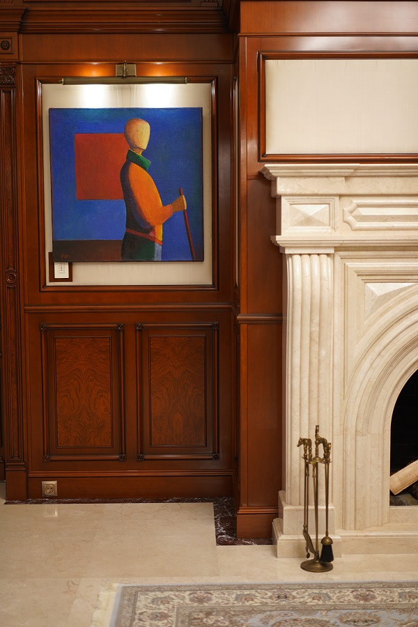 Картины в каминном зале