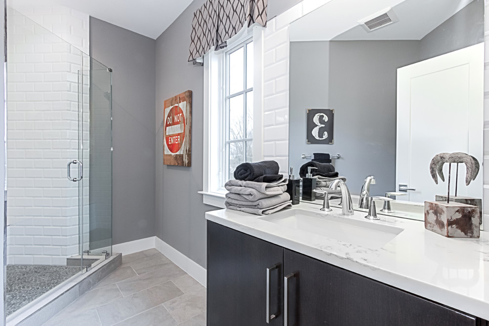 Bathroom - transitional bathroom idea in DC Metro