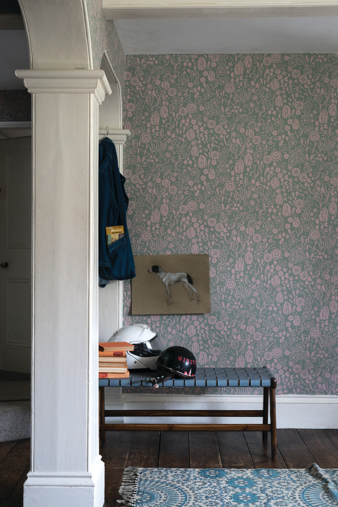 Цветочные обои Farrow&Ball