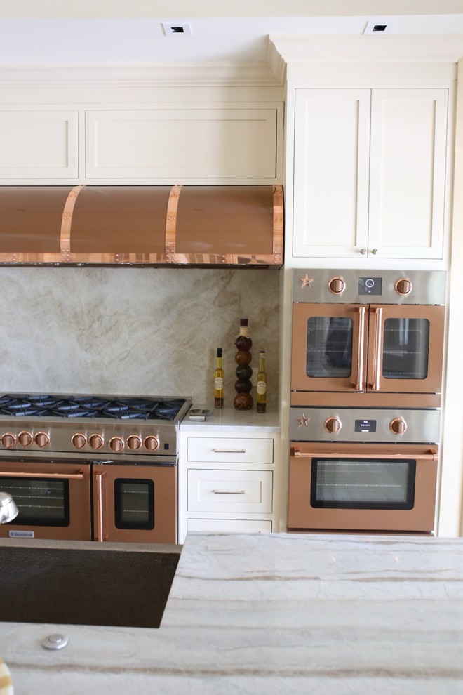 Inspiration for a transitional kitchen remodel in Miami