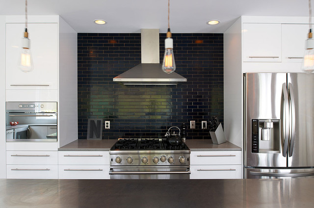 Linden Hills Remodel trendy-koekken