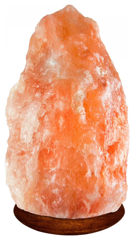 Pure Himalayan Crystal Rock Pink Salt Lamp Natural Shape, Small
