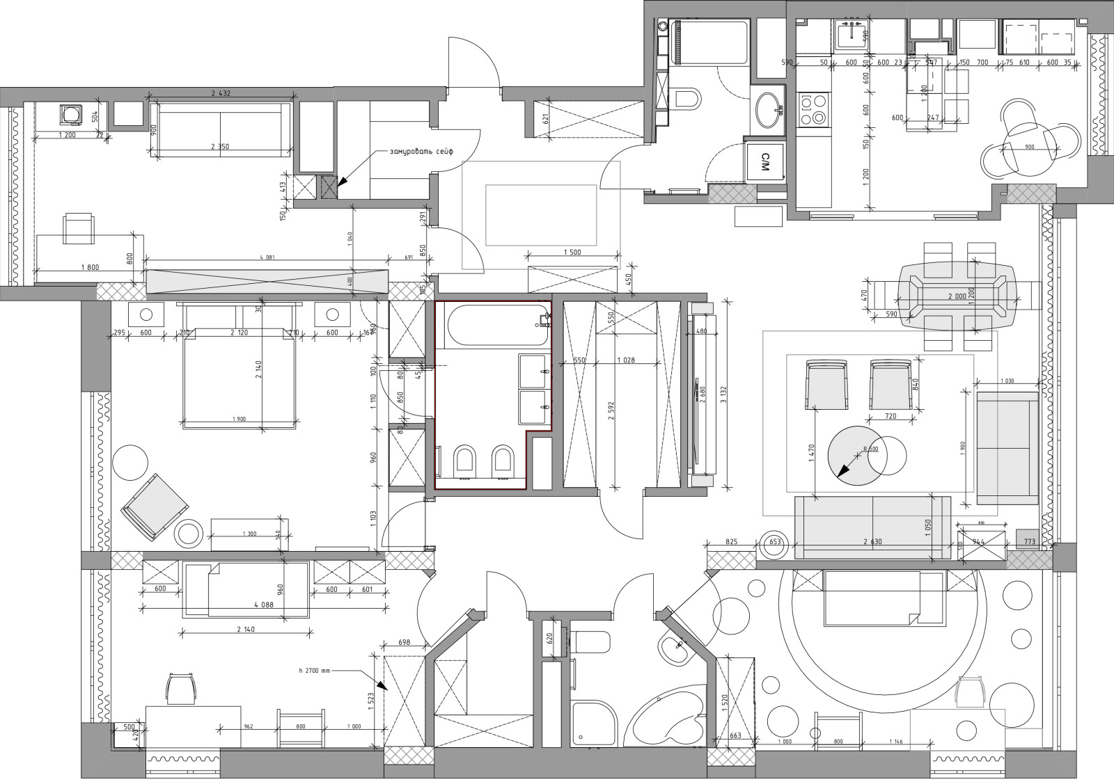 Квартира ул.Зверенецкая