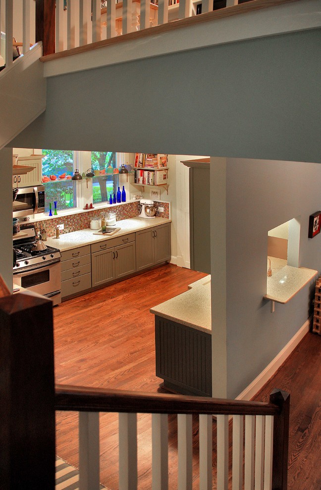 Transitional kitchen photo in DC Metro