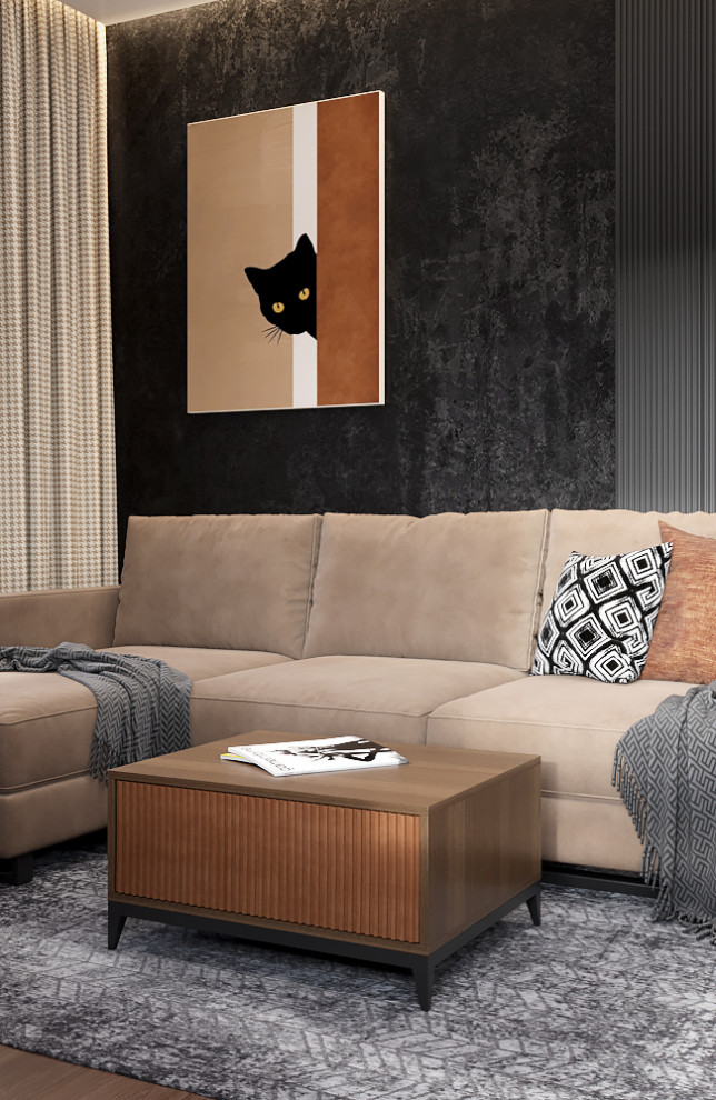 Уютный черный