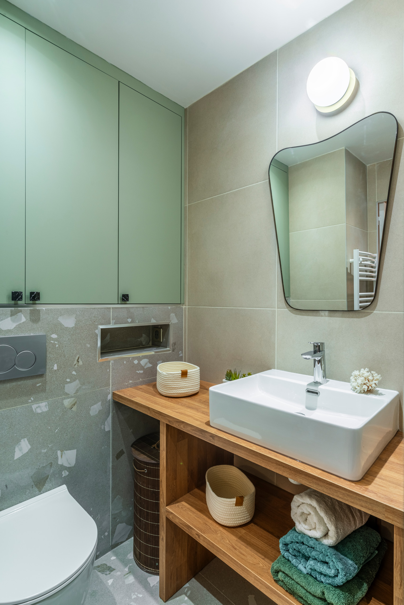 Transformation : un studio devient un 2 pièces locatif