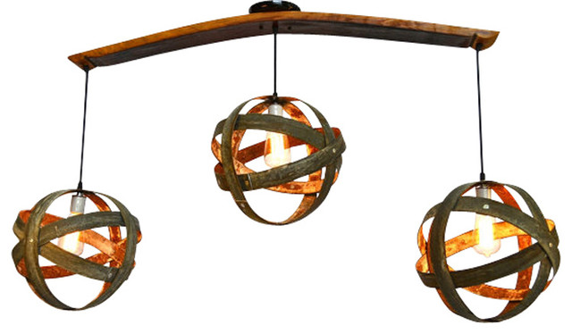 Atom Trilateral Flush Mount Barrel Ring Chandelier Contemporary Atom Trilateral Flush Mount Barrel Ring Chandelier