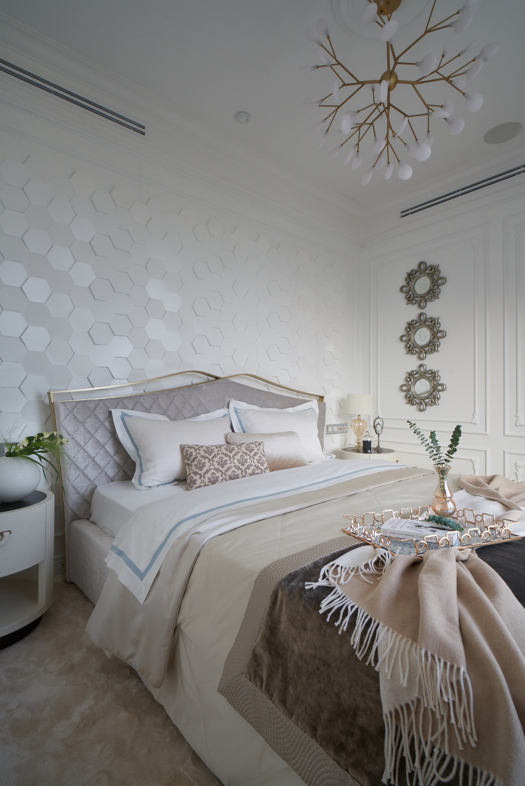 Неоклассика: квартира 140 кв.м. в ЖК "Сады Пекина"