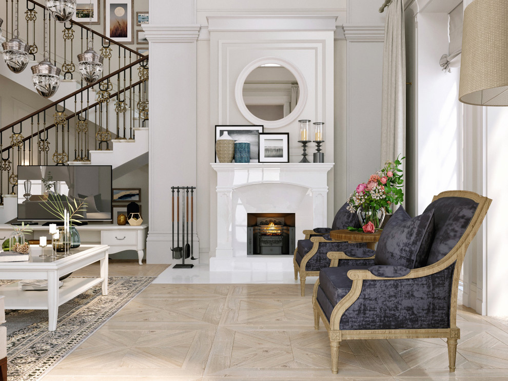 Загородный дом в классическом стиле 370 м.кв