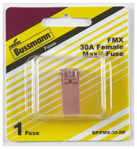 Cooper Bussmann BP-FMX-30-RP Female MAXI™ Auto Fuse, 30A, Pink