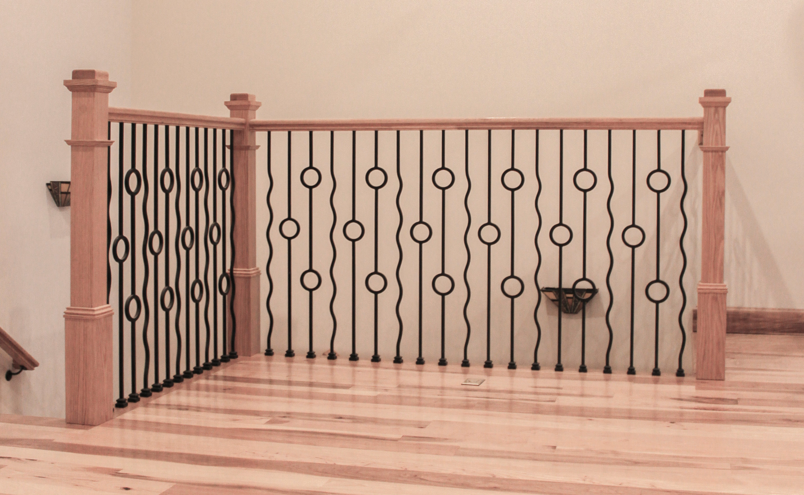 4_Ornamental Iron Balustrade System in Stylish Home, Ashburn VA 20147