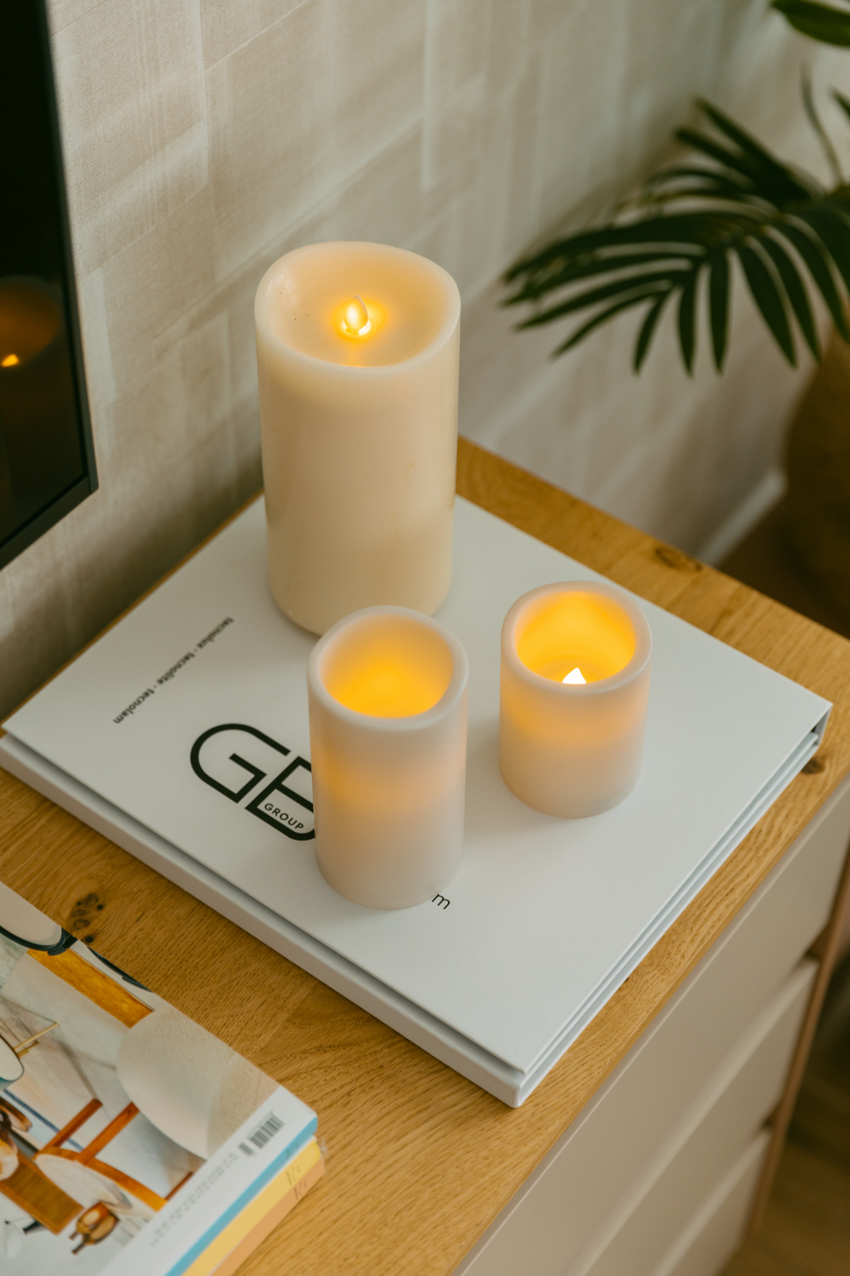 Velas decorativas