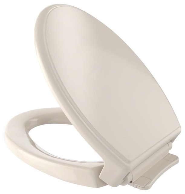 Toto SS154 Soft Close Elongated ClosedFront Toilet Seat and Lid