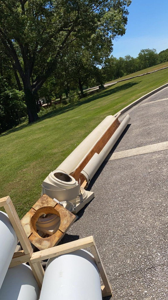 Roman-Style Column Replacement