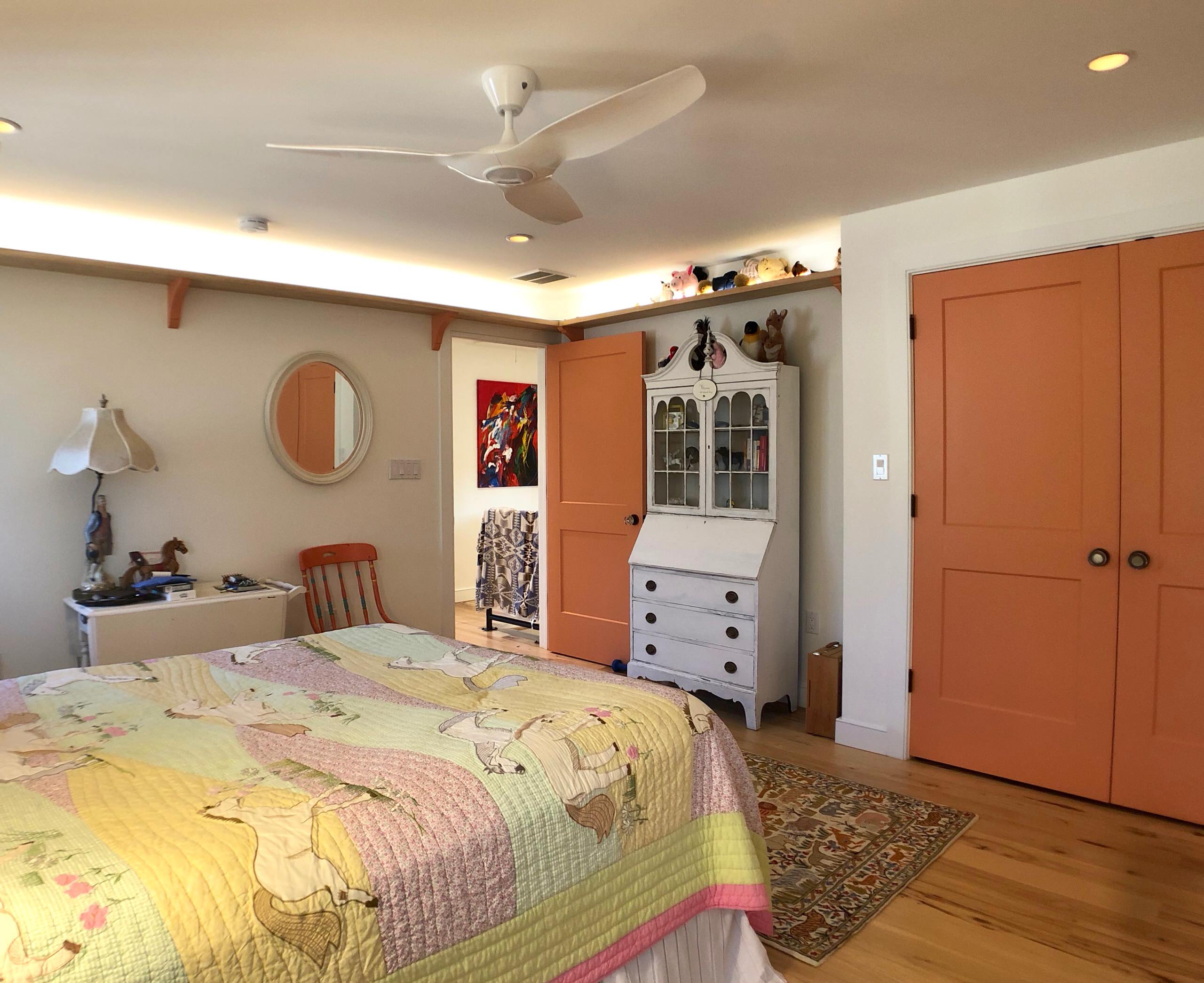 Eclectic Girls Bedroom in Belmar New Jersey