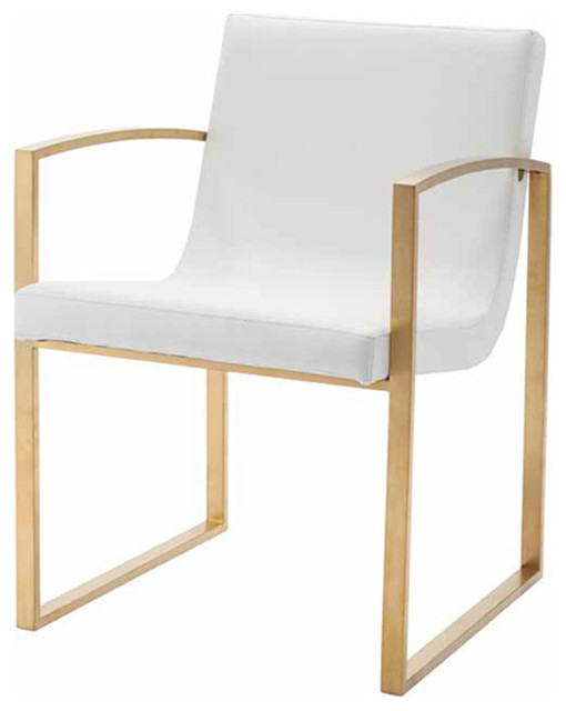 Nuevo Clara Faux Leather Dining Arm Chair Black Contemporary Nuevo Clara Faux Leather Dining Arm Chair Black Contemporary Chairs By Benjamin Rugs And Furniture