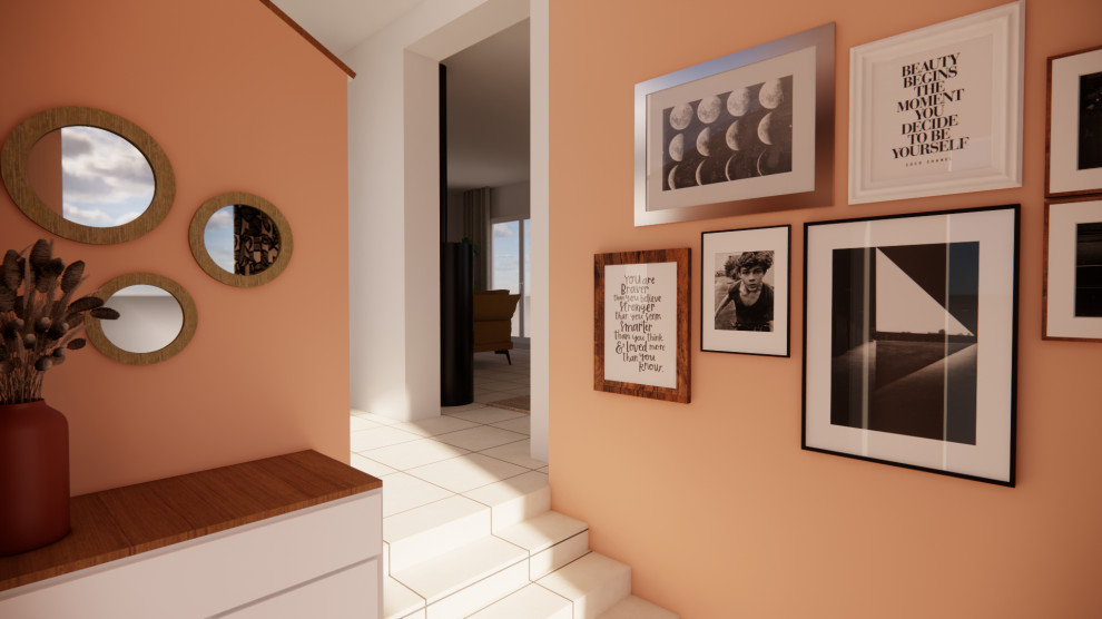 Aménagement séjour - modèle 3D - Kembs