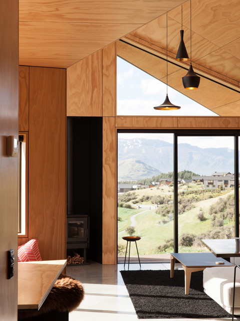 Tom's House - Jack's Point contemporary-living-room