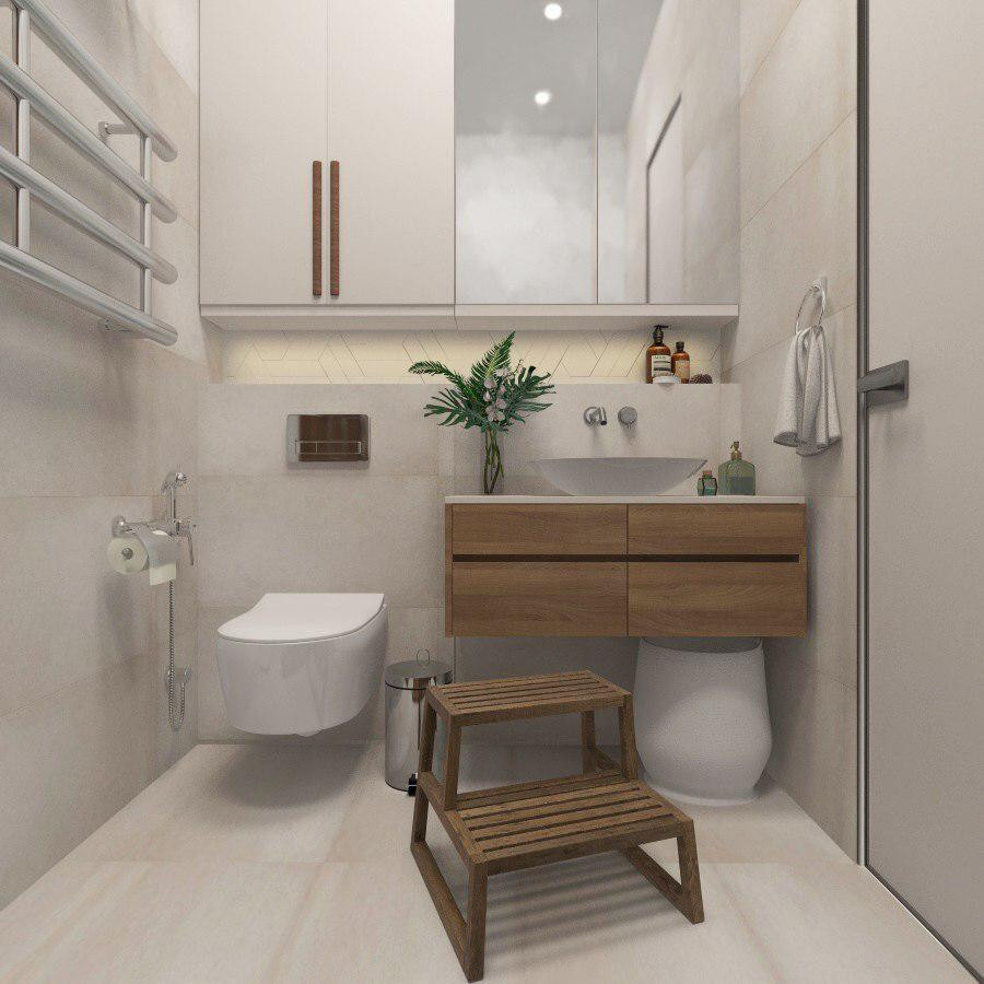 ДИЗАЙН-ПРОЕКТ ИНТЕРЬЕРА КВАРТИРЫ, ЖК СИМВОЛ, МОСКВА, 90 М²