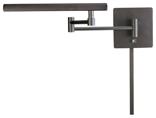 George Kovacs P266 1 615b Light Swing Arm Wall Lamp Dorian Bronze