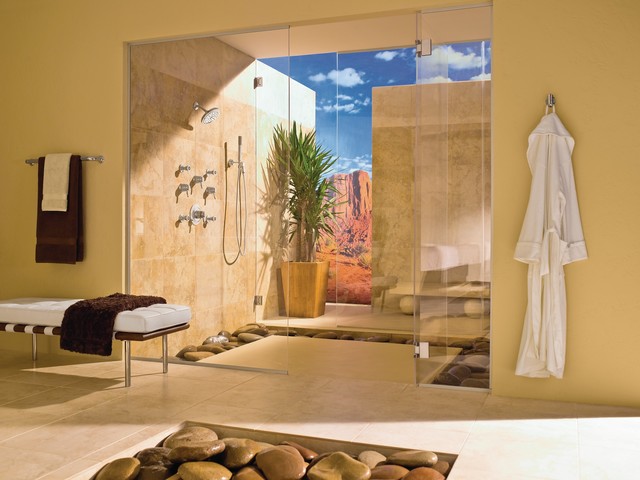 Weinstein Bath Spaces tropical-bathroom