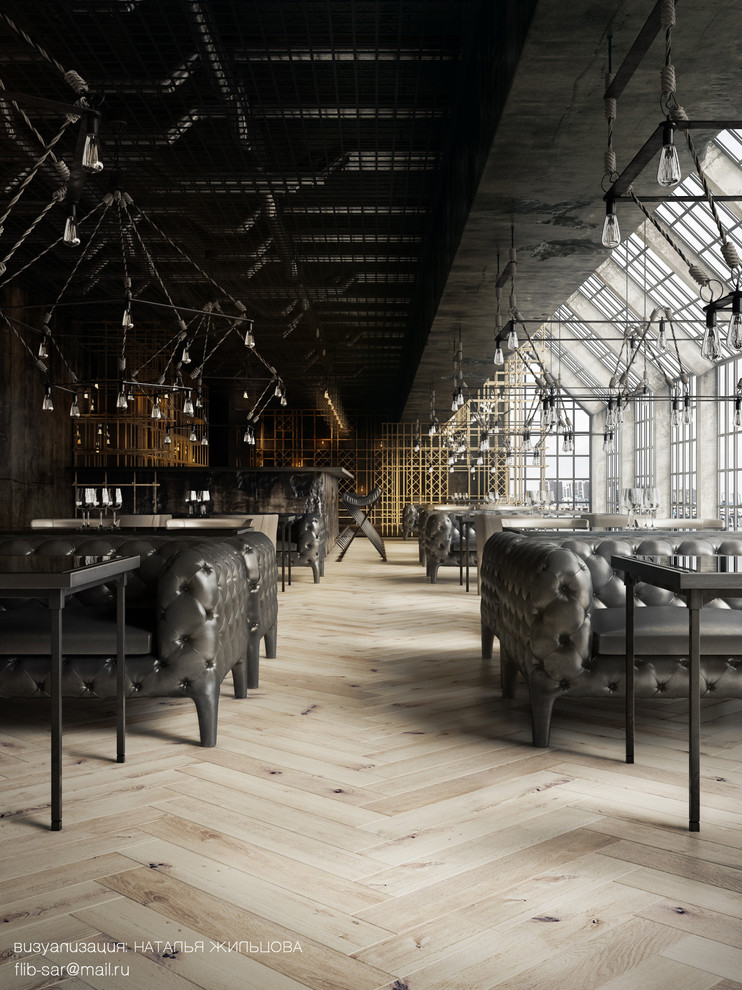 Визуализация интерьера ресторана