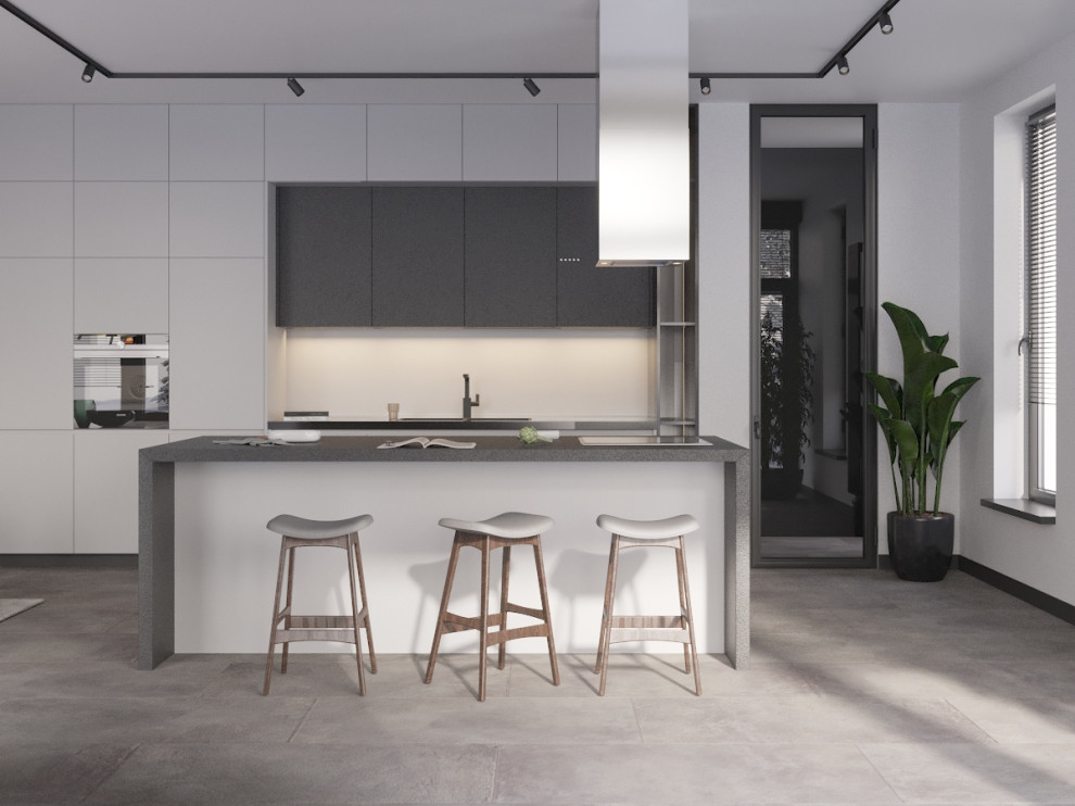 Дом Минимализм в пос.Позелы