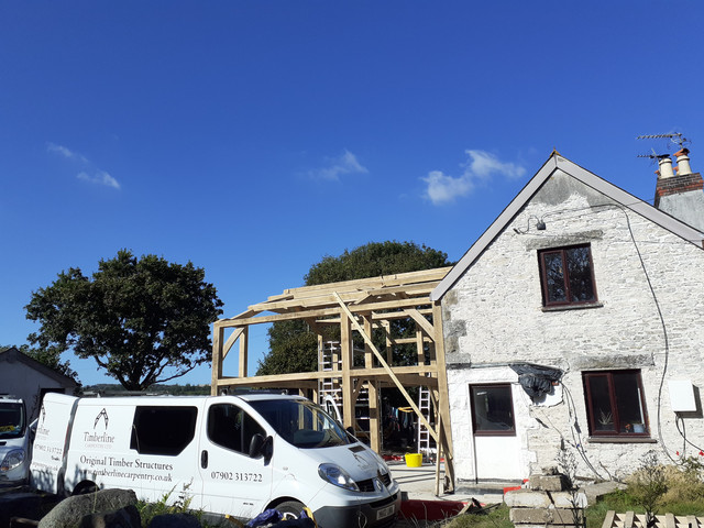 Two storey extension 