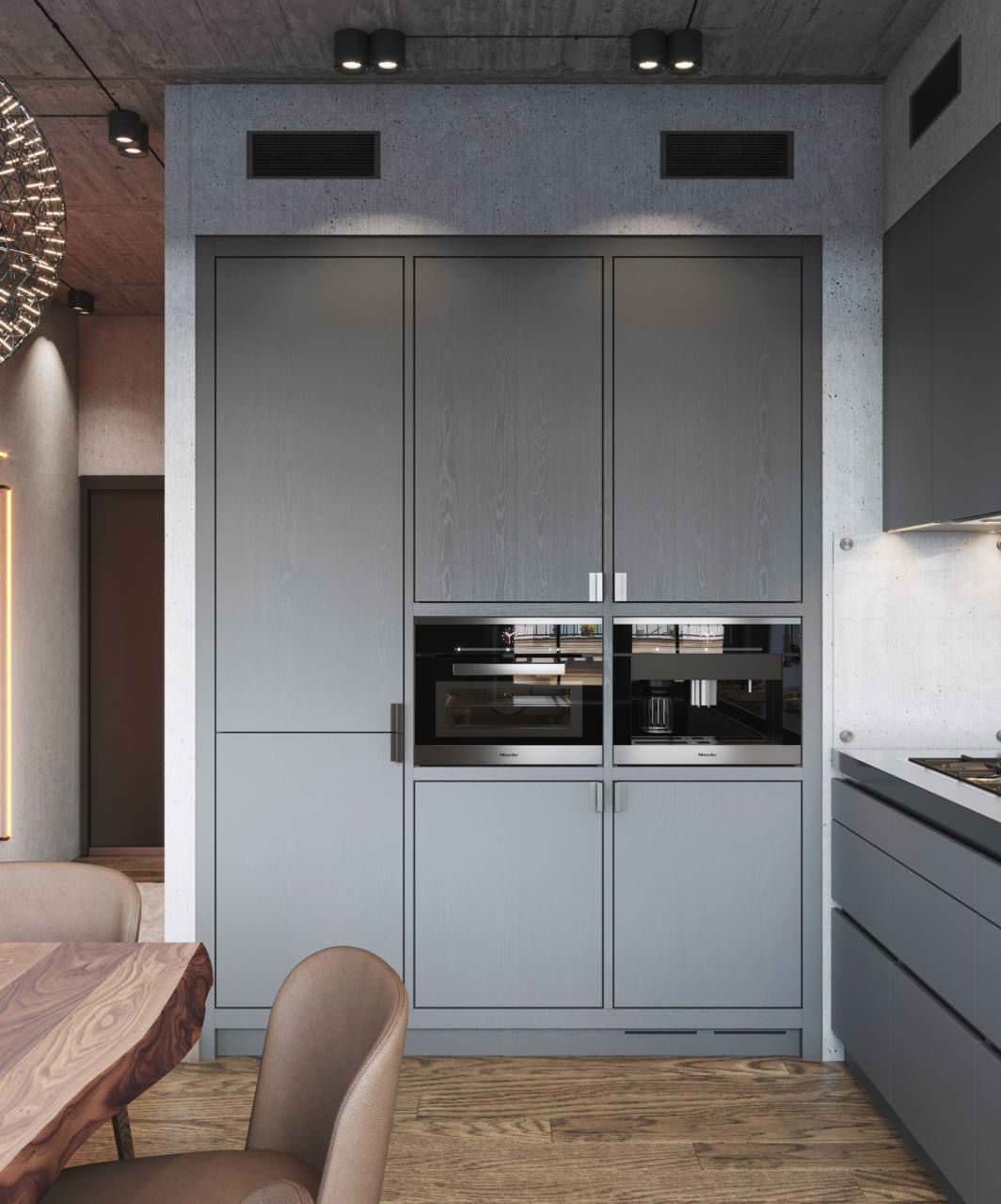 Studio apartment 29 m² in loft style, Paris