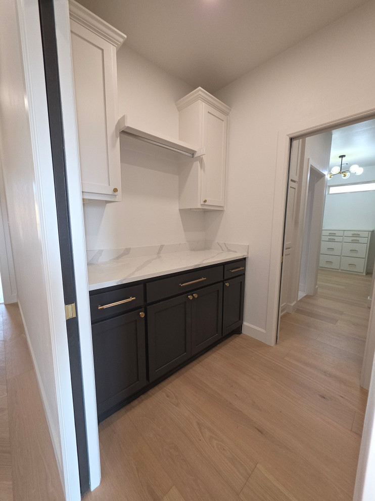 Bright open concept modern living