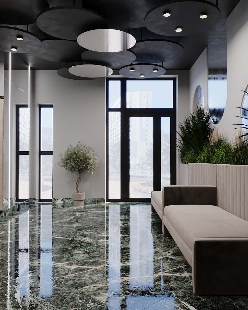 Холл ЖК Полет 8.2