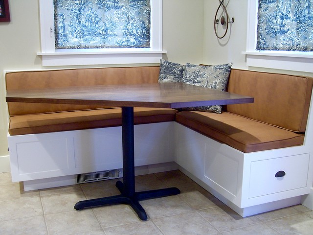 Corner Banquette and Table - Traditional - Dining Tables - denver - by ...