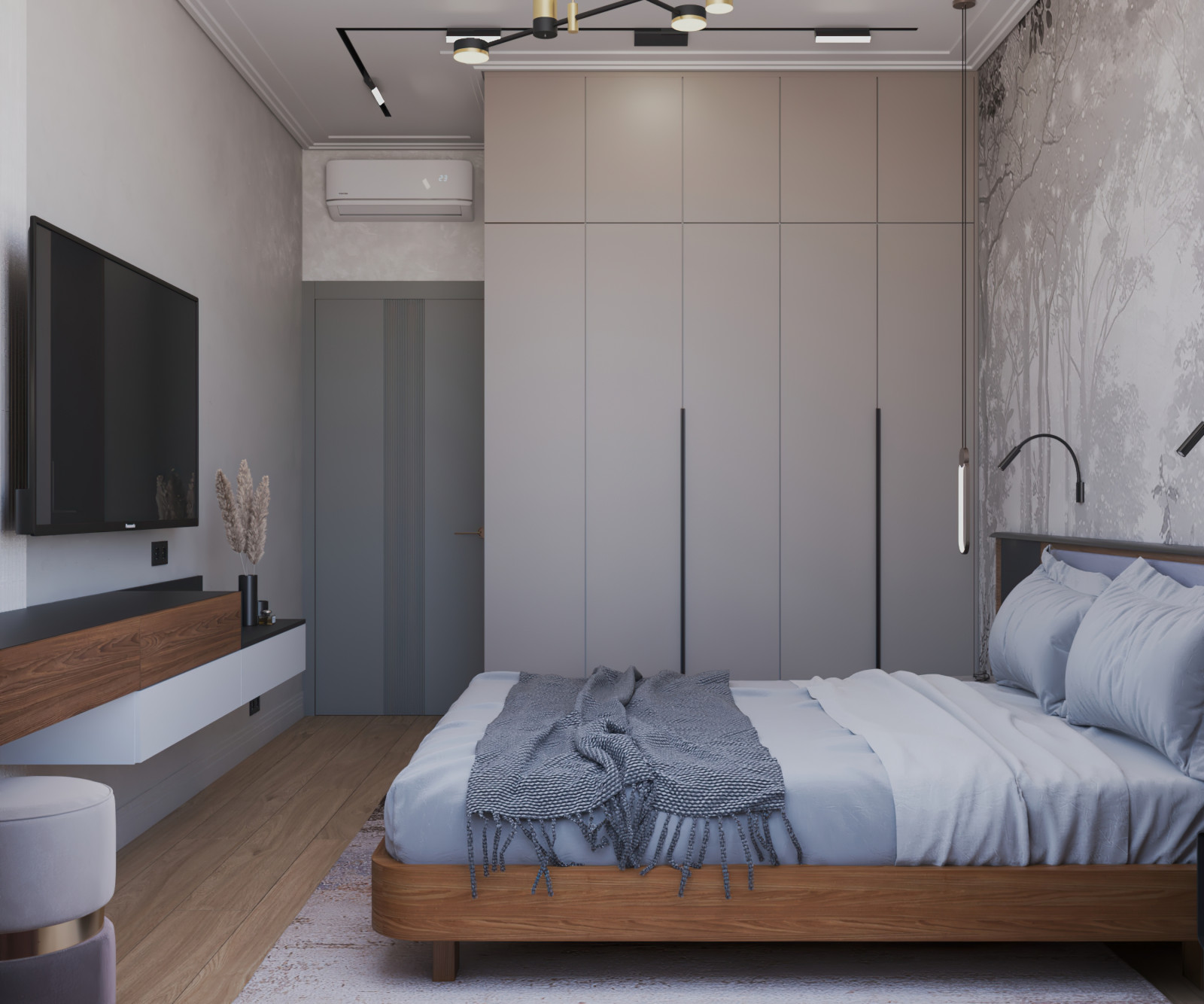 Дизайн-проект квартиры для семьи с 4 сыновьями