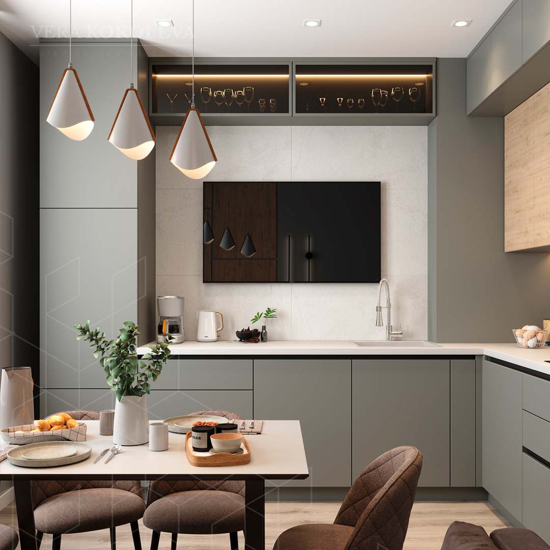 Дизайн-проект двухкомнатной квартиры в современном стиле