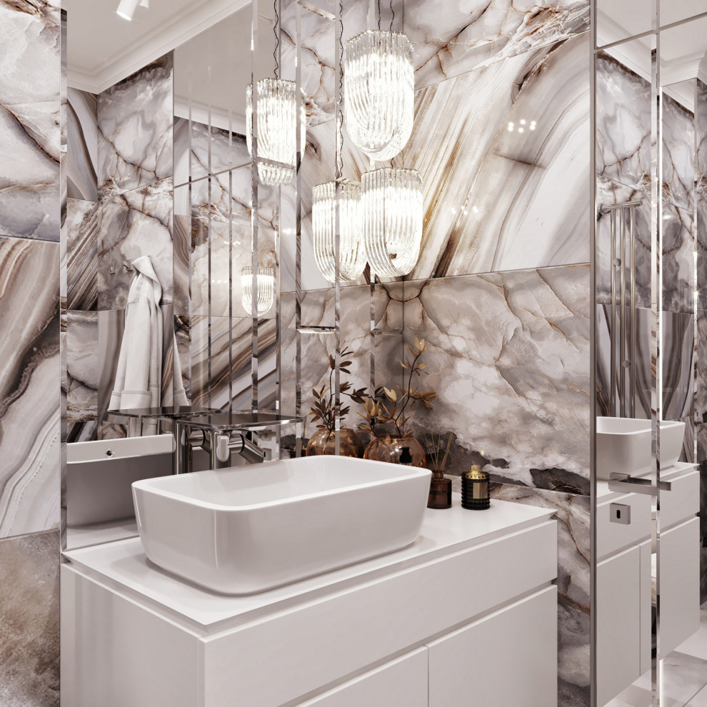 Трехкомнатная квартира площадью 120 м2. Современная классика.