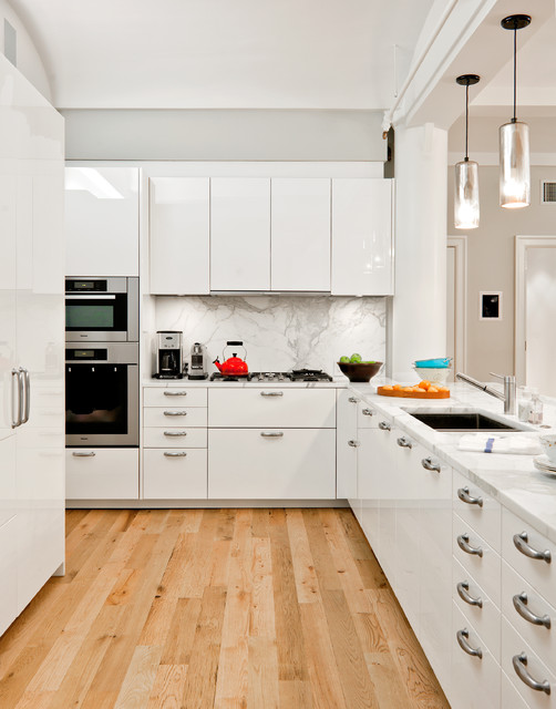 Icehouse Loft contemporaneo-cucina
